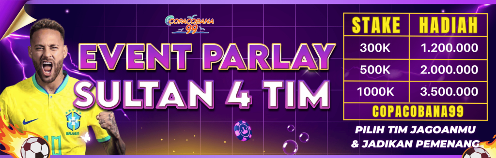 event parlay 4 tim copacobana99